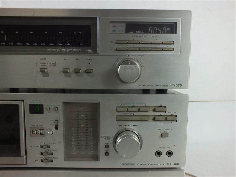 SONY SONY ソニー ST-636 TA-636 FM/AM プログラムチューナー ステレオ