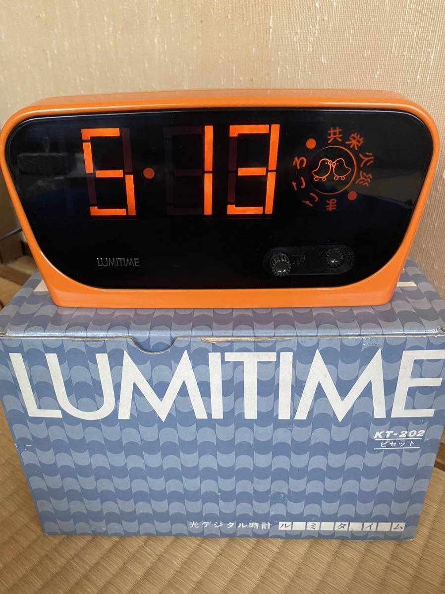 Yahoo!オークション - 美品 未使用 昭和レトロ 田村電機 ルミタイム L