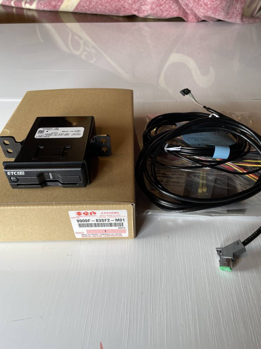 在庫残りわずか・スズキ純正三菱電機製 ETC2 0車載器 新品未使用 送料