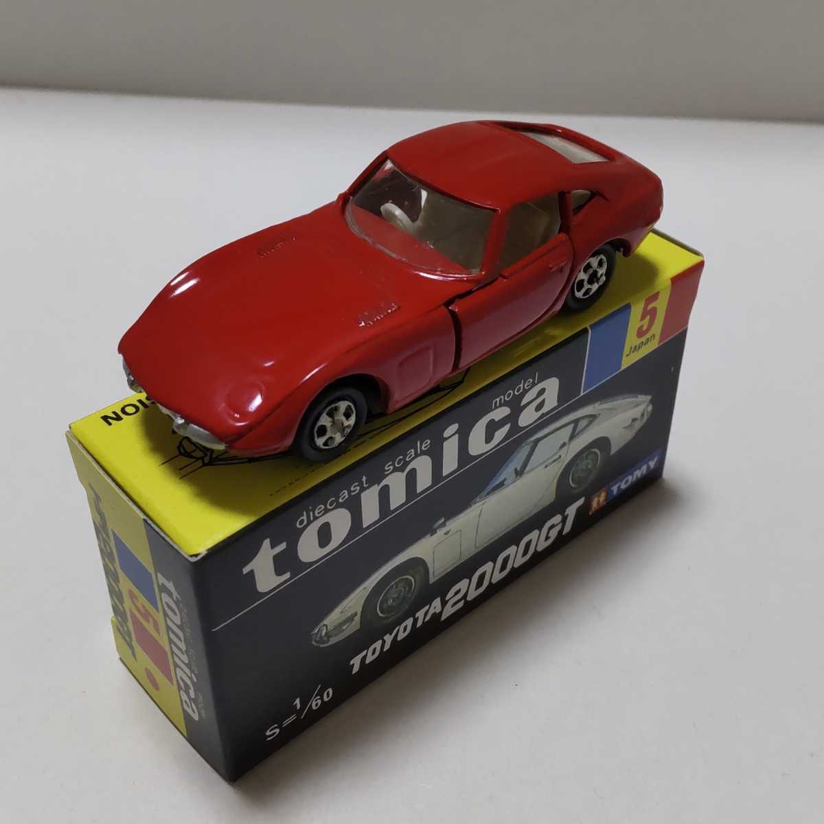 Yahoo!オークション - トミカ 5 トヨタ 2000GT 赤 1Aホイール リペイン