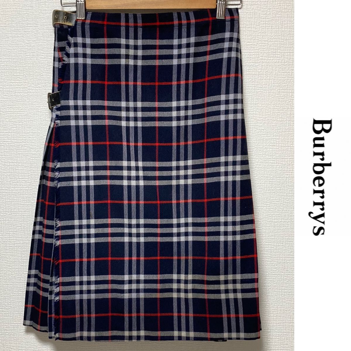Burberry 巻きスカート バーバリー ヴィンテージ 90s ノバチェック