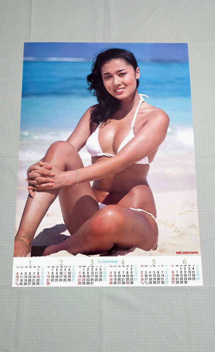 Yahoo!オークション - B0330 1982年 浅野ゆう子 B2ポスター カレンダー