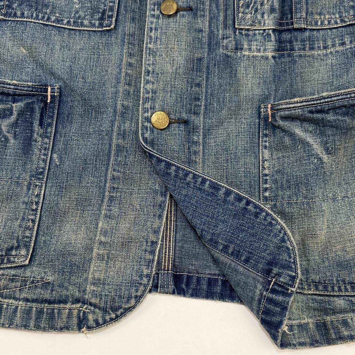 極美品 希少 RRL ダブルアールエル Engineer Coat - Indigo Denim