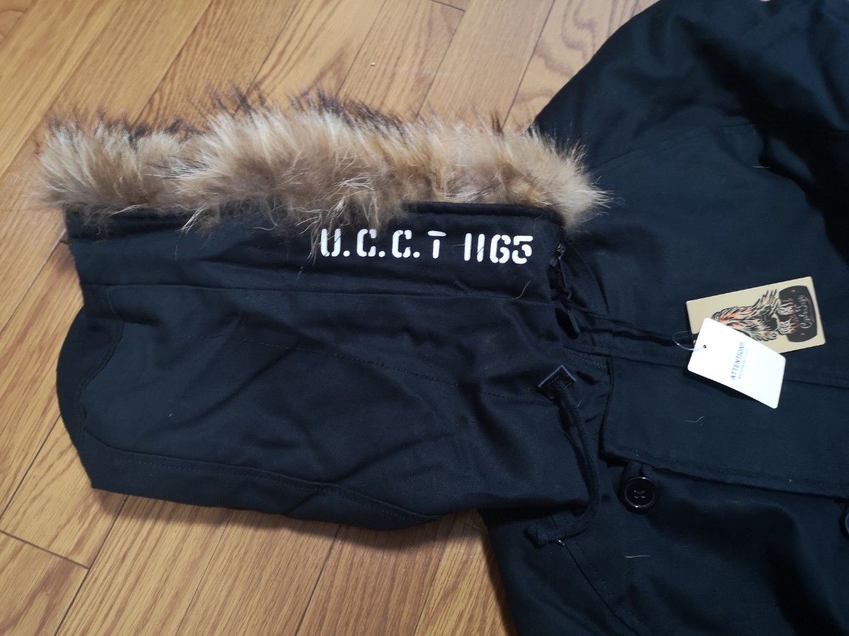 UNCROWD アンクラウド N-3B コート/XL/black/BLUCO｜Yahoo!フリマ（旧