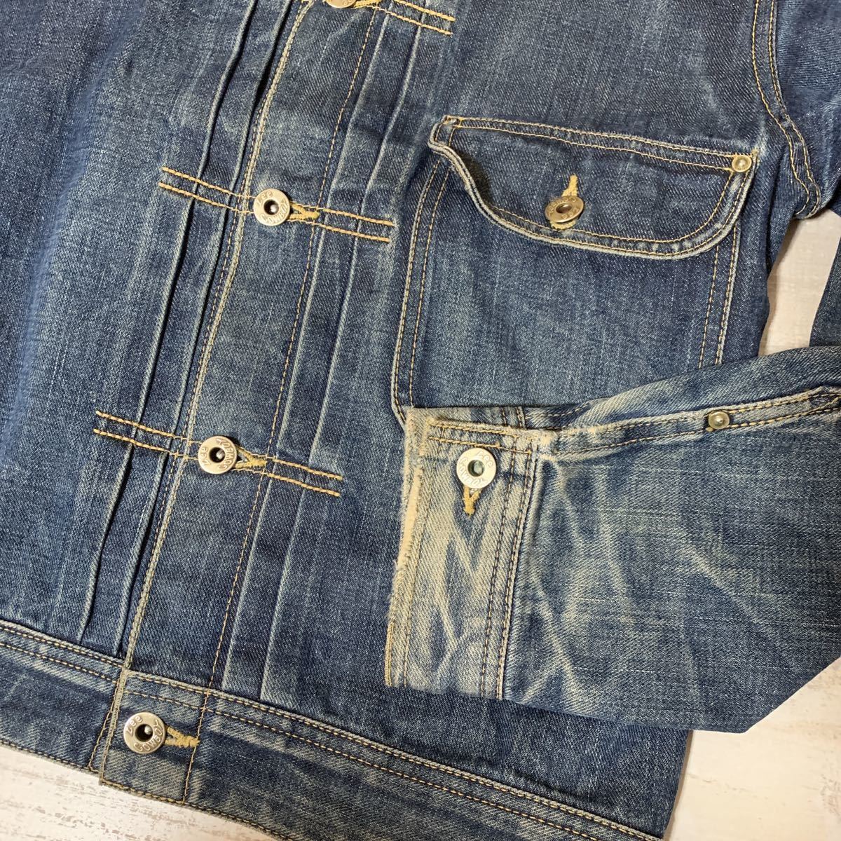 雰囲気抜群 復刻】Lee COWBOY 大戦モデル lot 1012 Denim Jacket リー