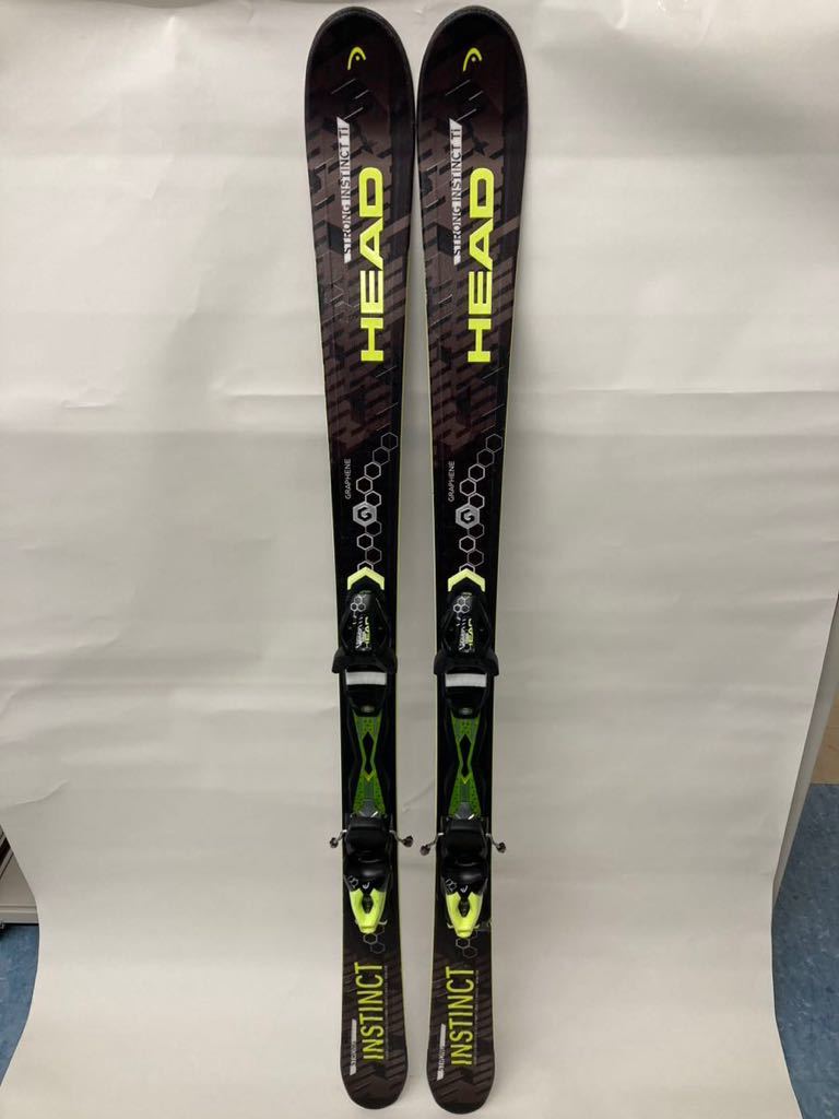 Yahoo!オークション - HEAD STRONG INSTINCT Ti 163cm スキー板 フリー