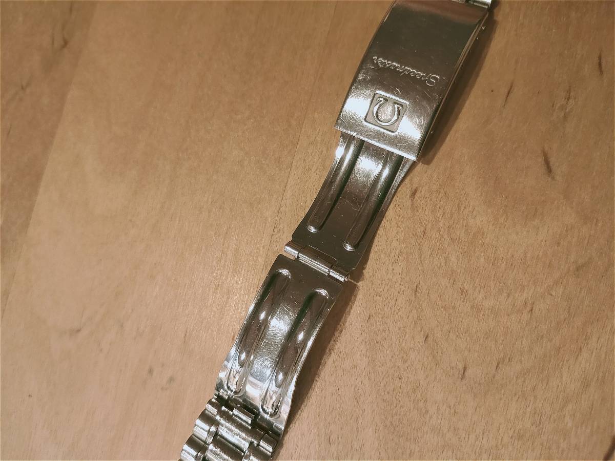 オメガ スピードマスター 3510 50用の金属ブレス（ベルト バンド）+