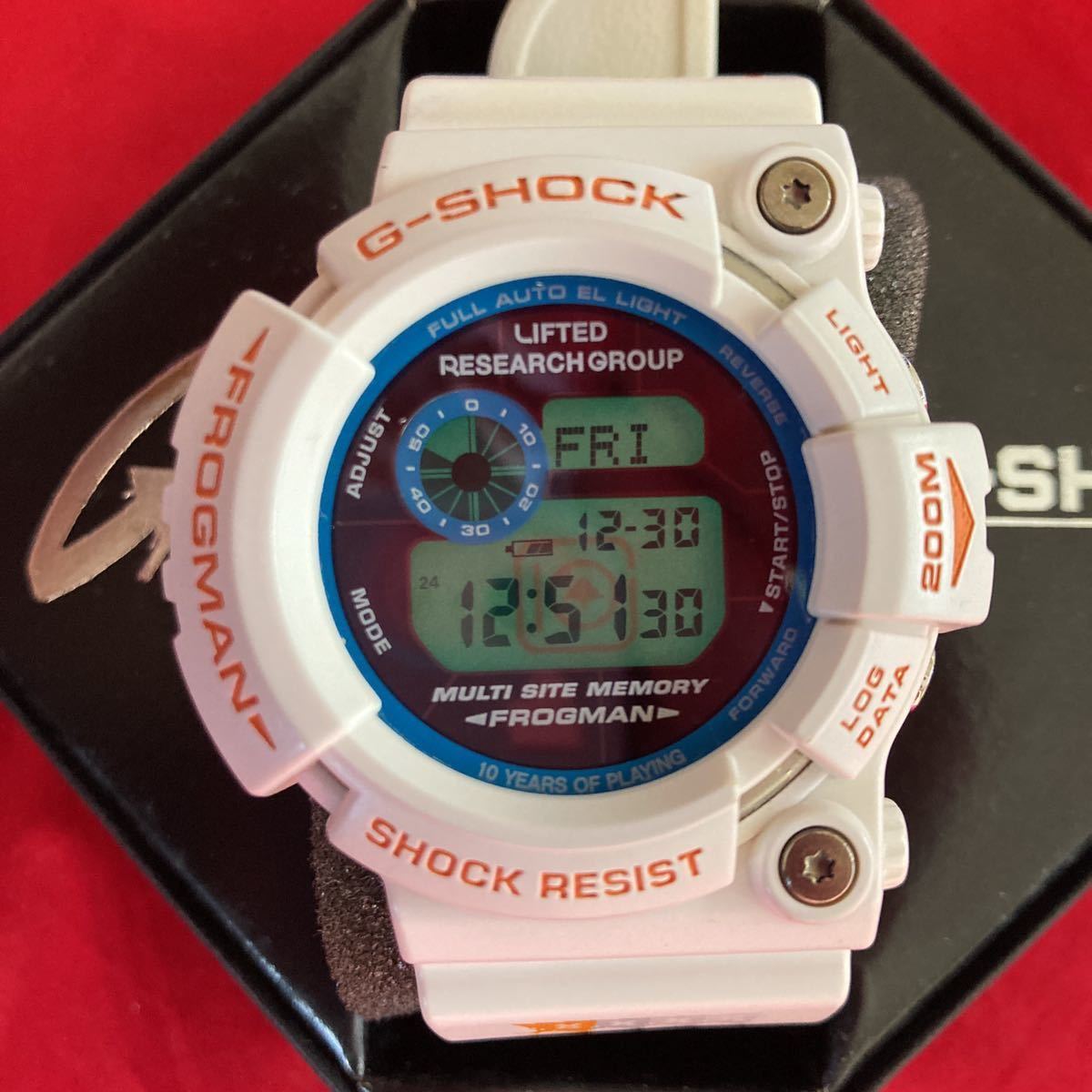 Yahoo!オークション - 即決有 激レア 限定 LRG フロッグマン GW-206K-
