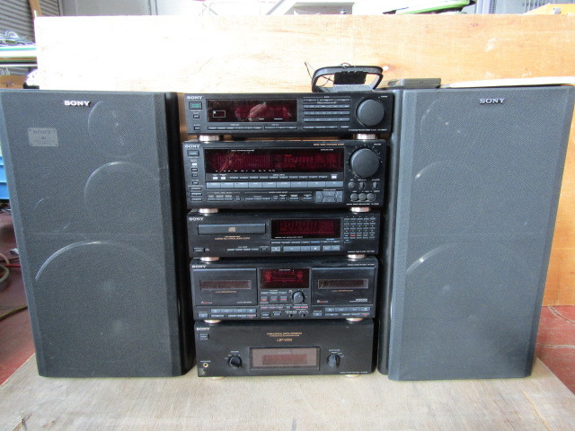 ジャンク 通電確認済み SONY LBT-V950