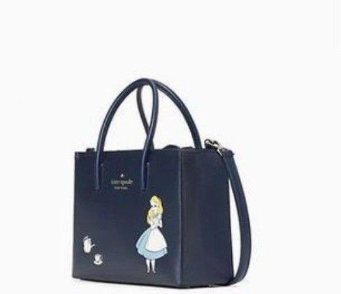 Kate spade new york ディズニーコラボ 不思議の国のアリスショッパー