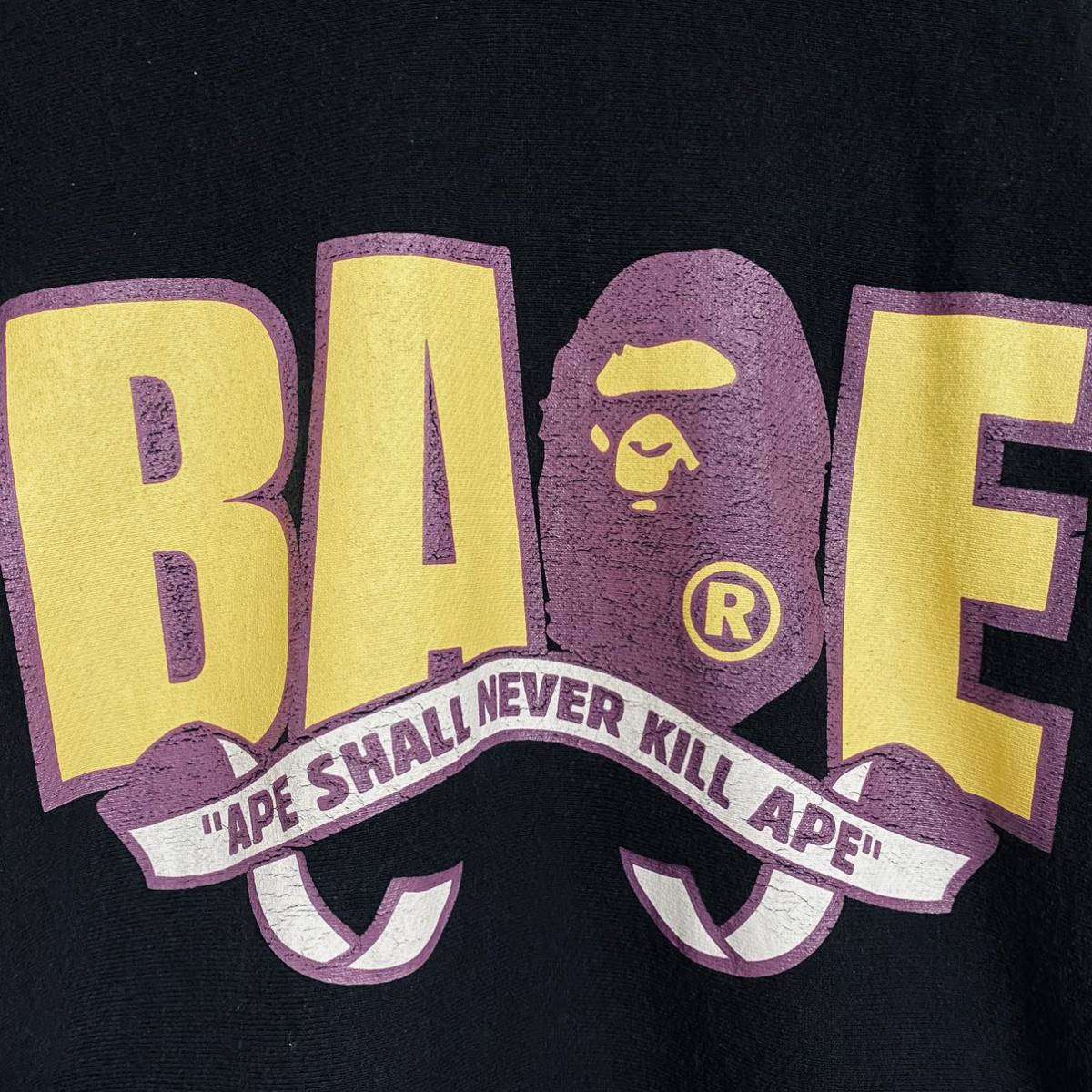 人気デザイン】A BATHING APE アベイシングエイプ パーカー Lサイズ