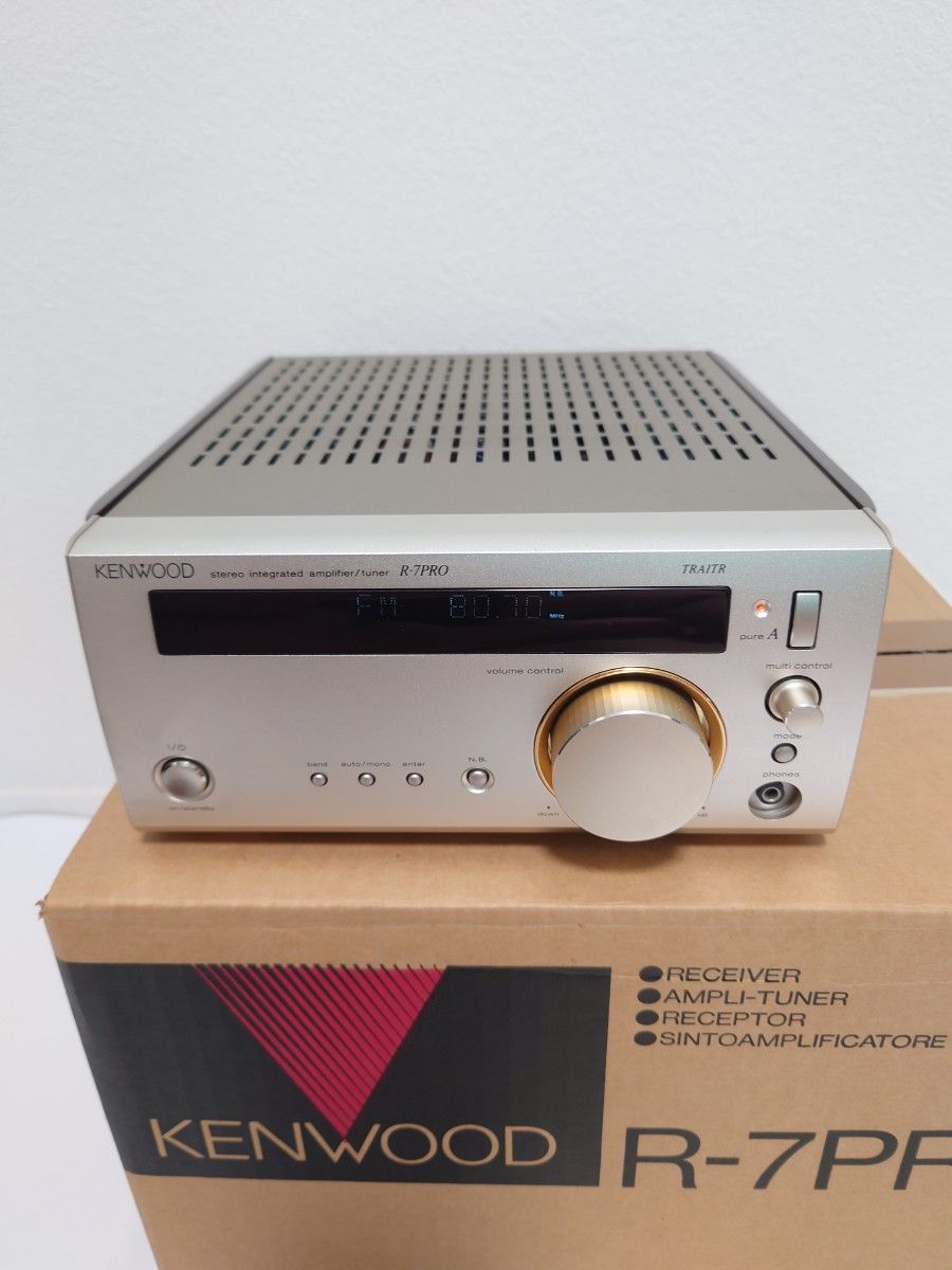 KENWOOD チューナーアンプ【R-7PRO 】純A級パワーアンプ搭載｜Yahoo