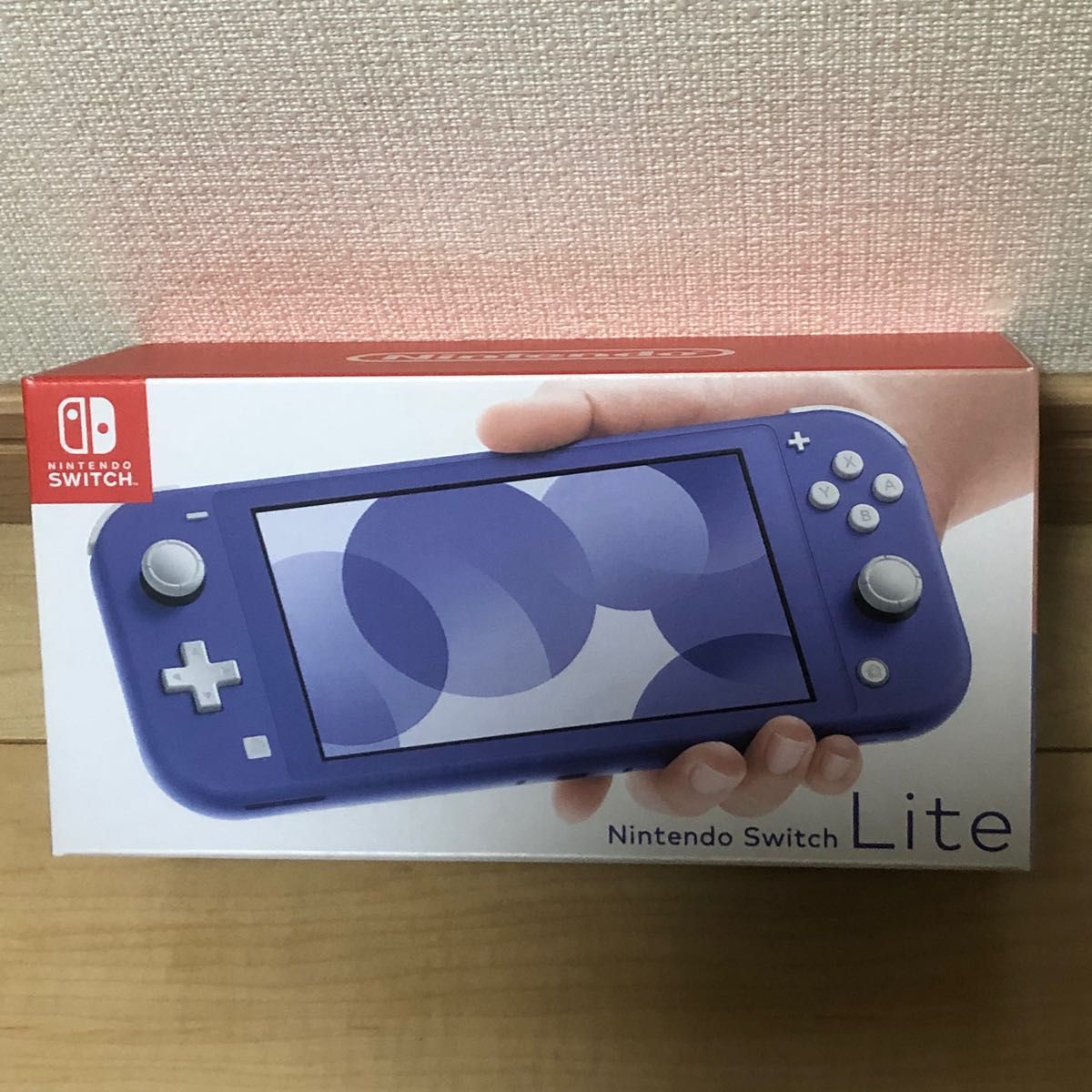 未開封新品】switch lite 本体 ブルー 店舗印なし 2022年12月購入
