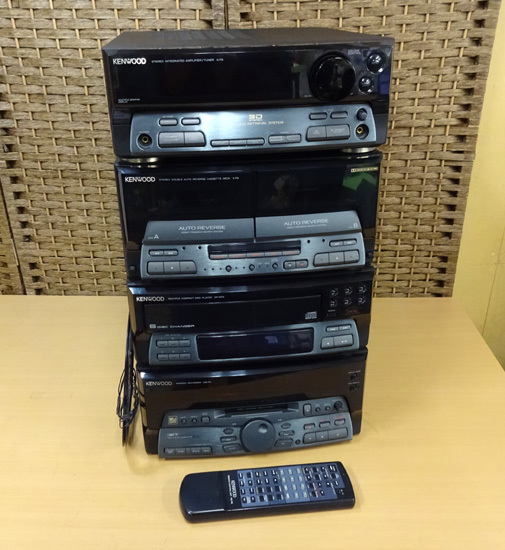 Yahoo!オークション - KENWOOD システムコンポ アンプ A-F9 カセットデ