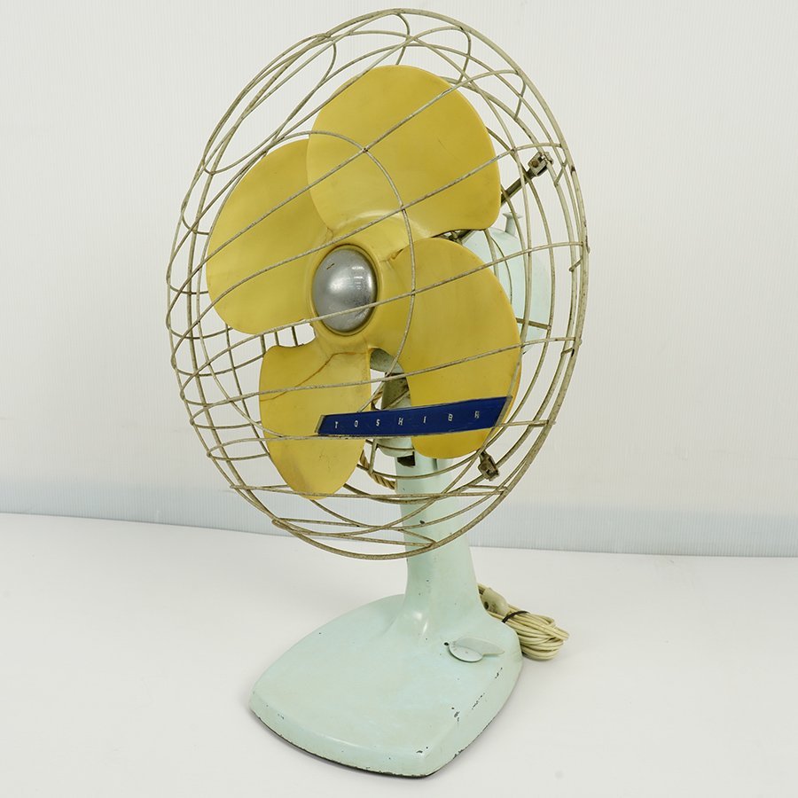 Yahoo!オークション - TOSHIBA 東芝 扇風機 4枚羽 FAN-DIA 30CM 昭和