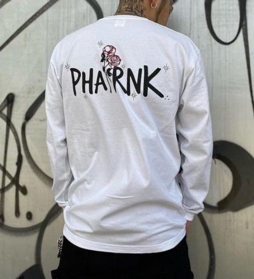 完売品 【PHATRNK＋ファットランク】赤色 ローズロンT 長袖｜Yahoo