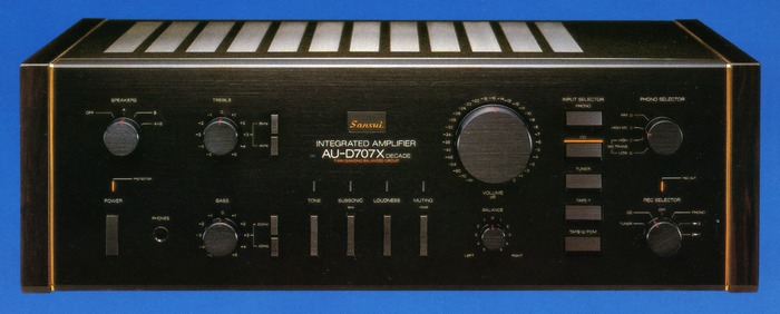 Specifications of SANSUI AU-D707X Decade