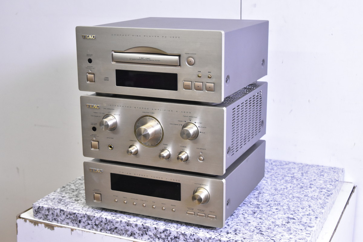 TEAC A-H500 プリメインアンプ テアック ゴールド TEAC A-H500