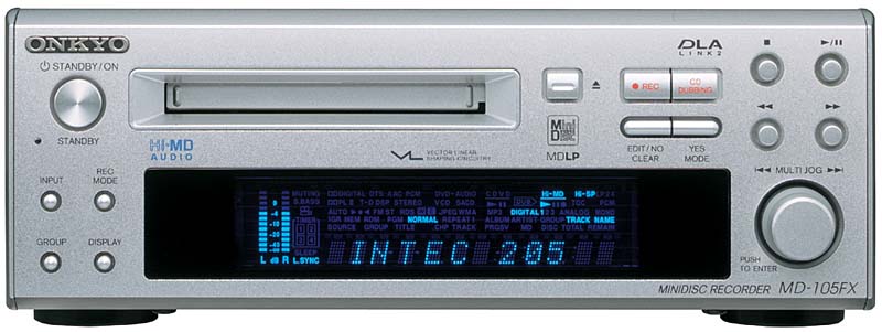 オンキヨー、ハイコンポ「INTEC 205」をモデルチェンジ