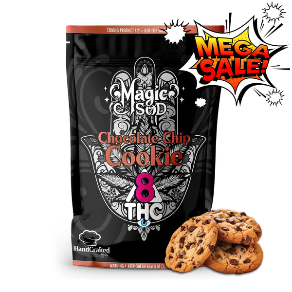 MAGICSOD Chocolate Chip Cookie Delta 8 THC 1000mg – Aventus8