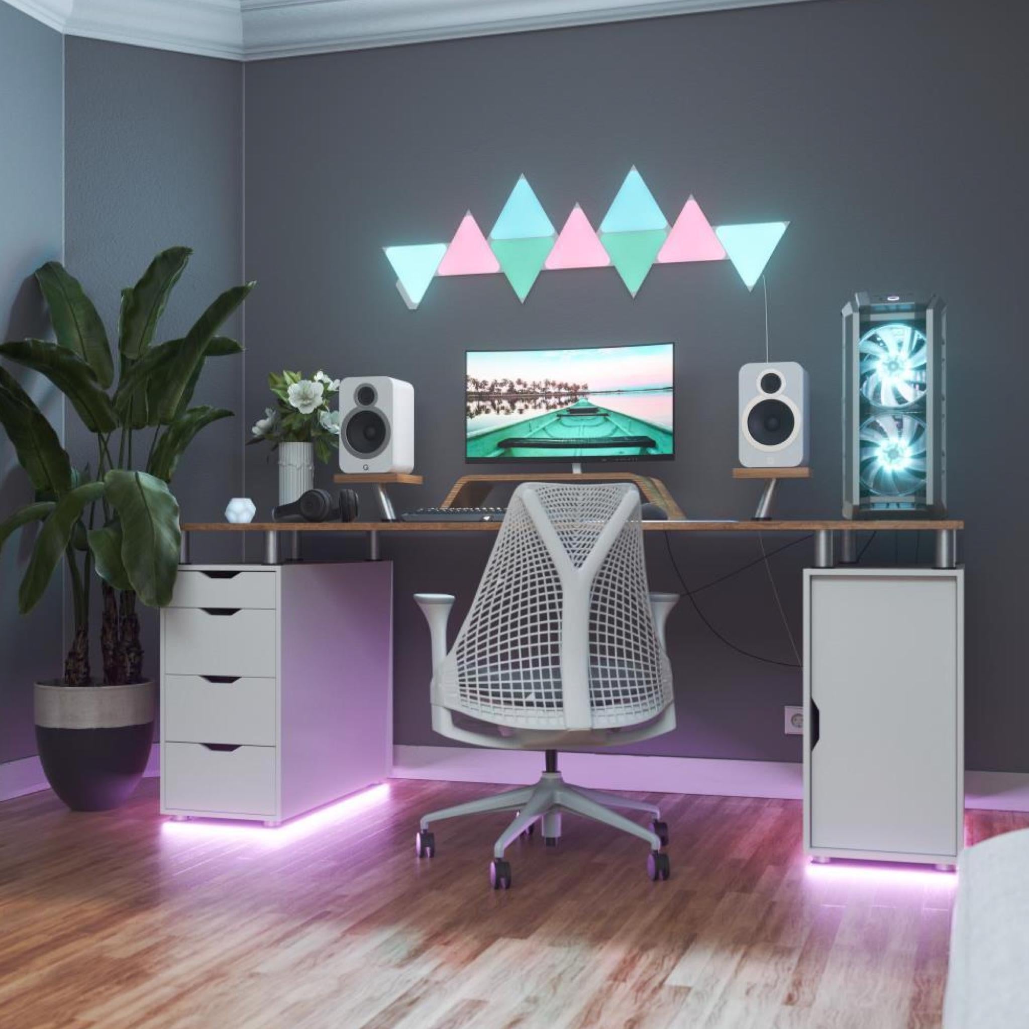 Nanoleaf Shapes Triangle Starter Kit - 9 Light Panels