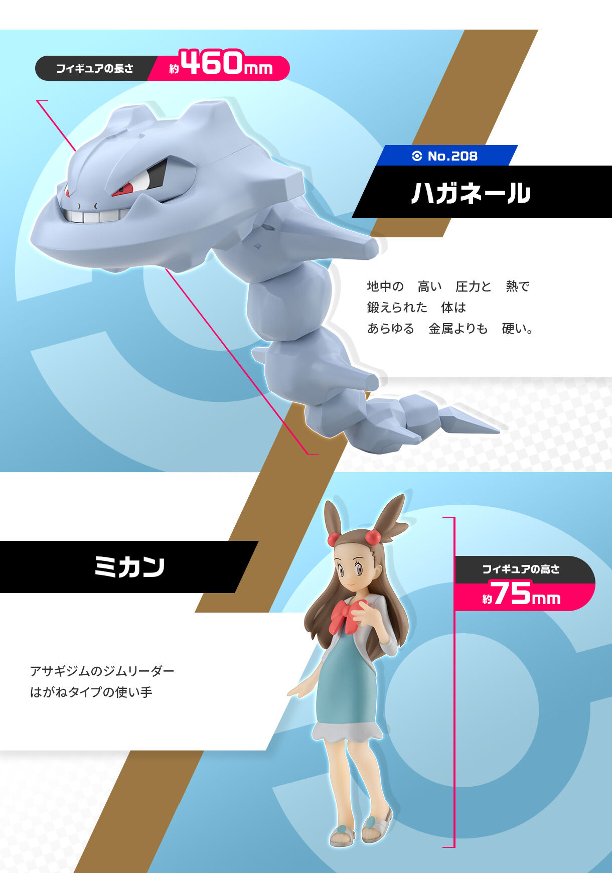 ポケモンスケールワールド ジョウト地方 ミカン&ハガネール