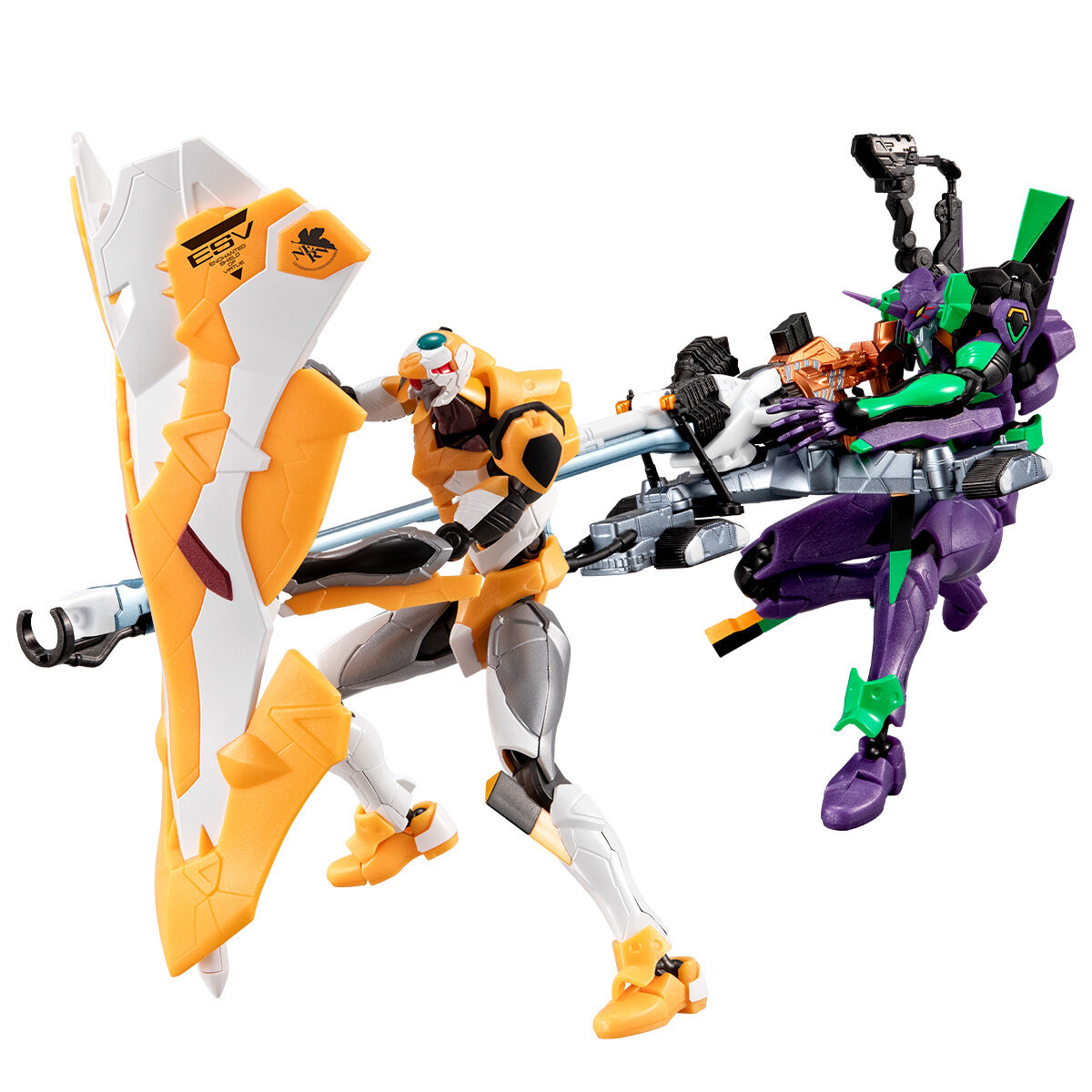EVA-FRAME-DX：ヱヴァンゲリヲン新劇場版ヤシマ作戦セット(メタリック
