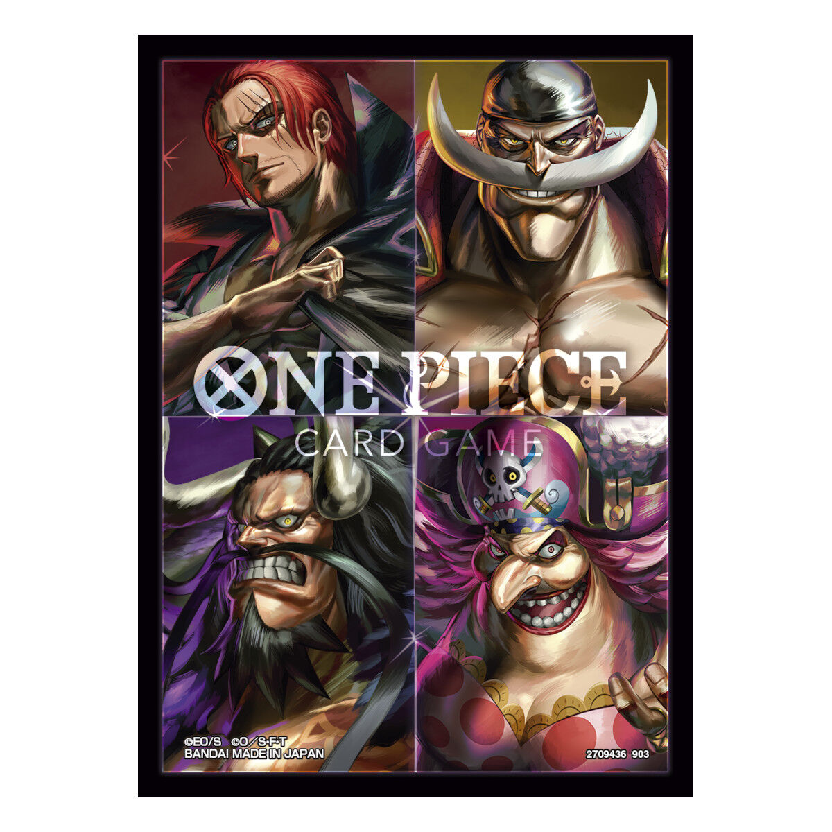 ONE PIECEカードゲーム リミテッドカードスリーブ 旧四皇【再販