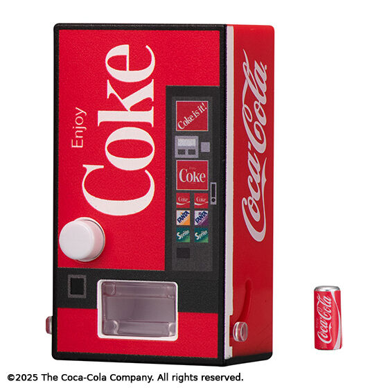 コカ・コーラ ミニチュア自動販売機｜ガシャポンオフィシャルサイト