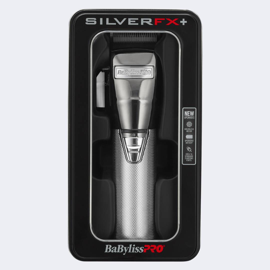 SilverFX+ All-Metal Lithium Clipper | BaBylissPRO