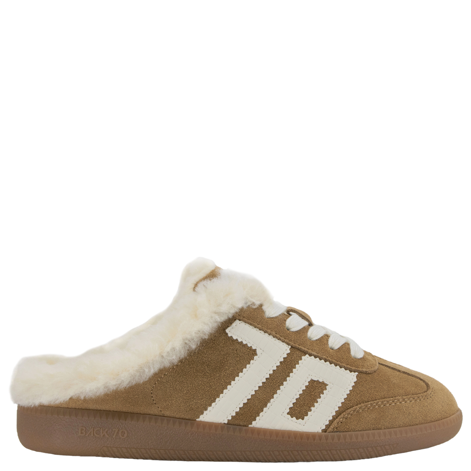 Easter Fl in Tobacco White Backless Sneakers | Women's Shoes by