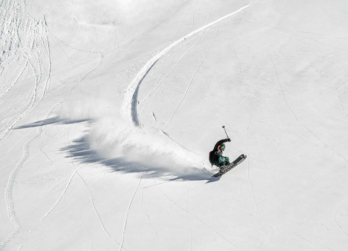Sammy Carlson: Not Your Dad's Powder Turn