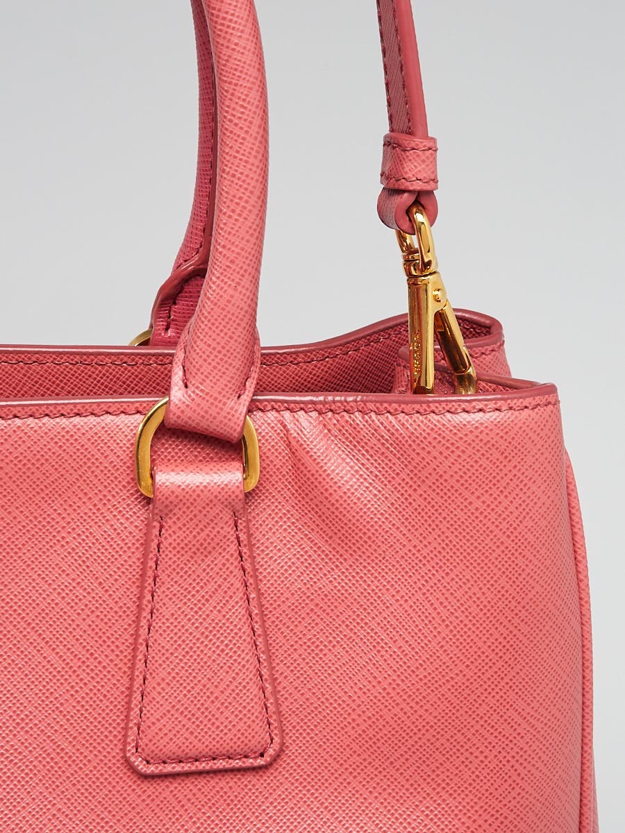 Prada Tamaris Saffiano Lux Leather Small Zip Tote Bag BN1874