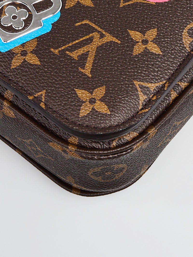 Louis Vuitton Limited Edition Monogram Canvas Love Lock Pochette