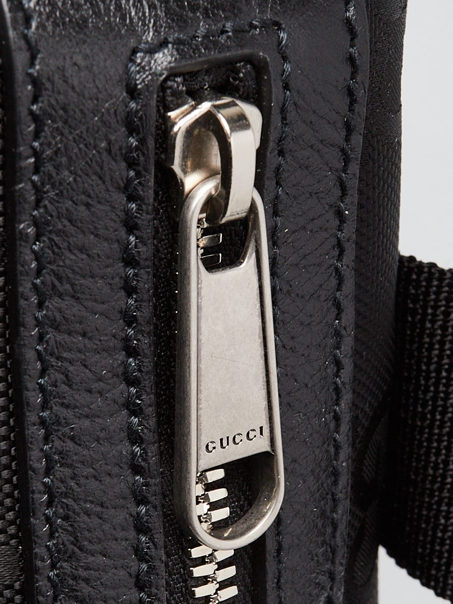 Gucci Black Monogram Econyl Nylon Off The Grid Boston Bag
