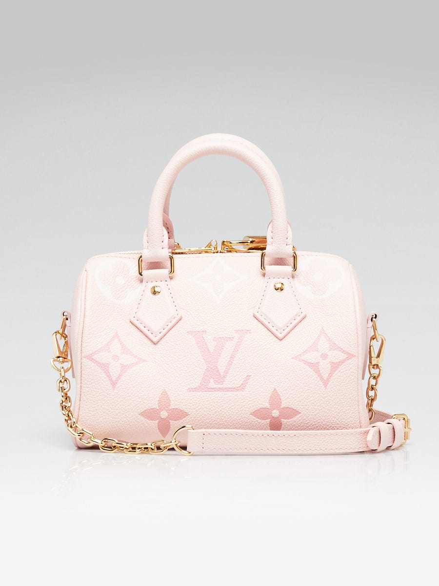 Louis Vuitton Pink Degrade Monogram Empreinte Leather Speedy 20