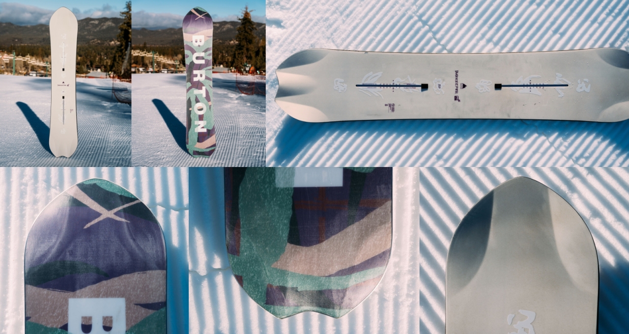 春の湿雪を攻略するためにBURTONが生み出した地形でもパークでも遊べる一本