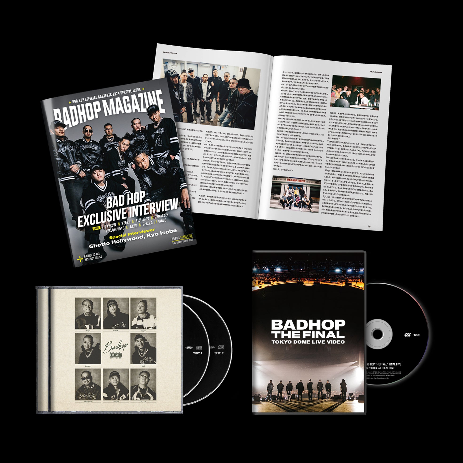 BAD HOP THE LAST EDITION LIMITED SET – BAD HOP オフィシャルサイト