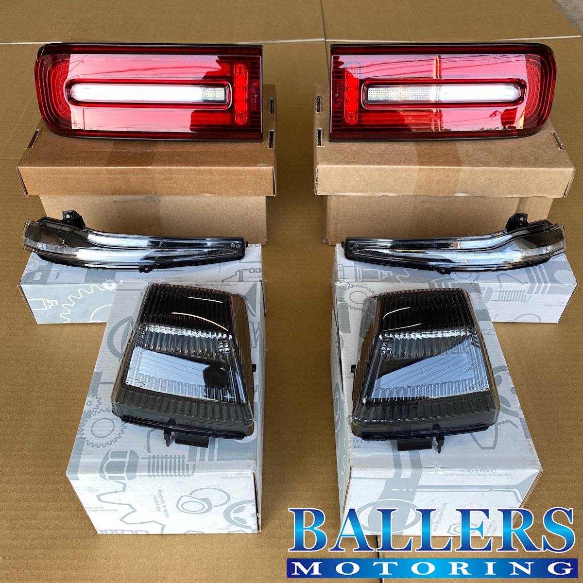 W463A 純正品 ナイトパッケージ仕様 ライト 3点セット | BALLERS MOTORING