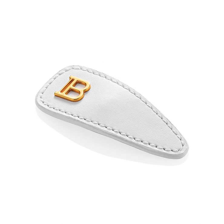 Limited Edition Printemps Leather Snap Hair Clip | Balmain Hair