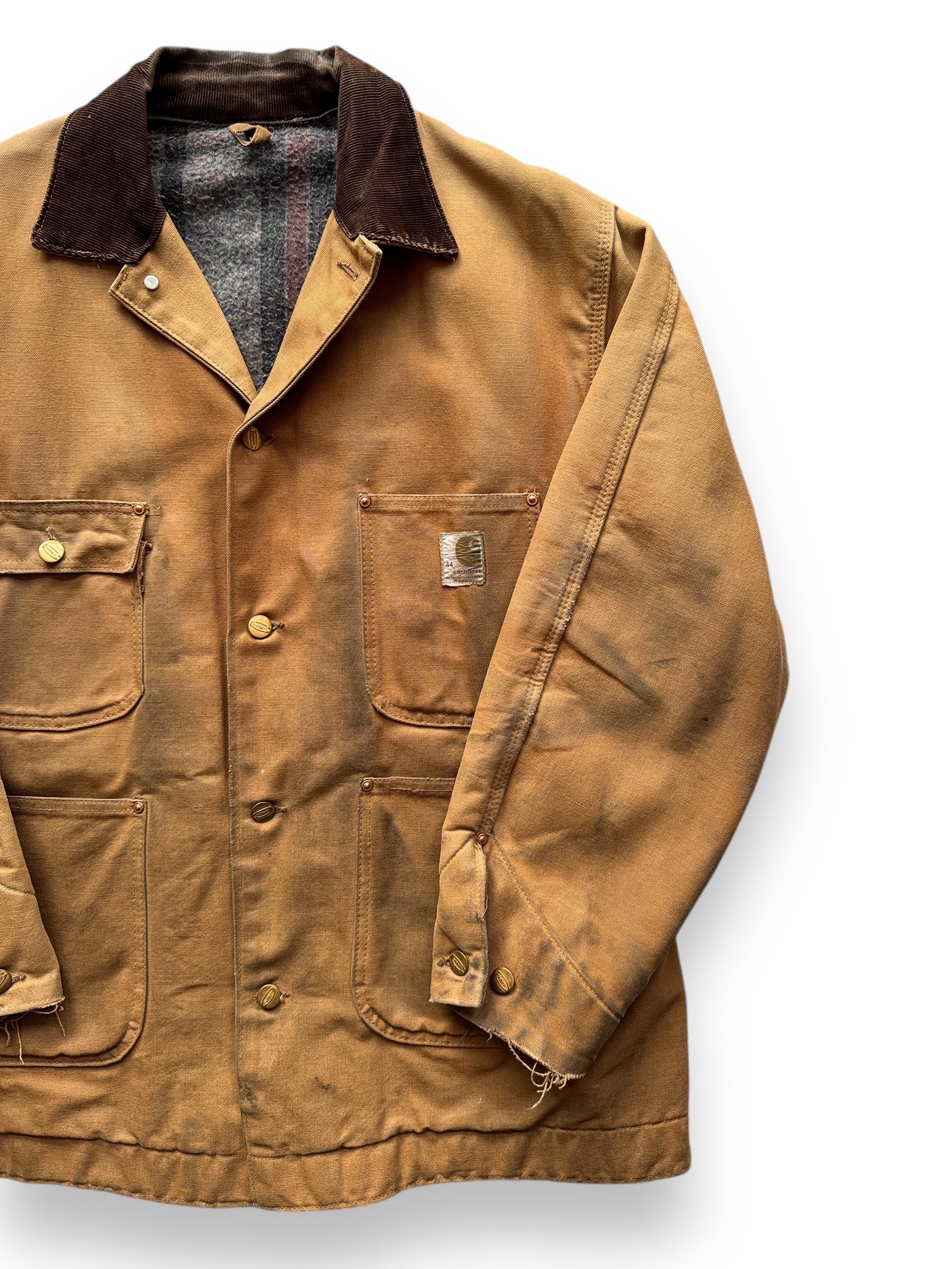Vintage 70's Carhartt Chore Jacket SZ 44 – The Barn Owl Vintage Goods