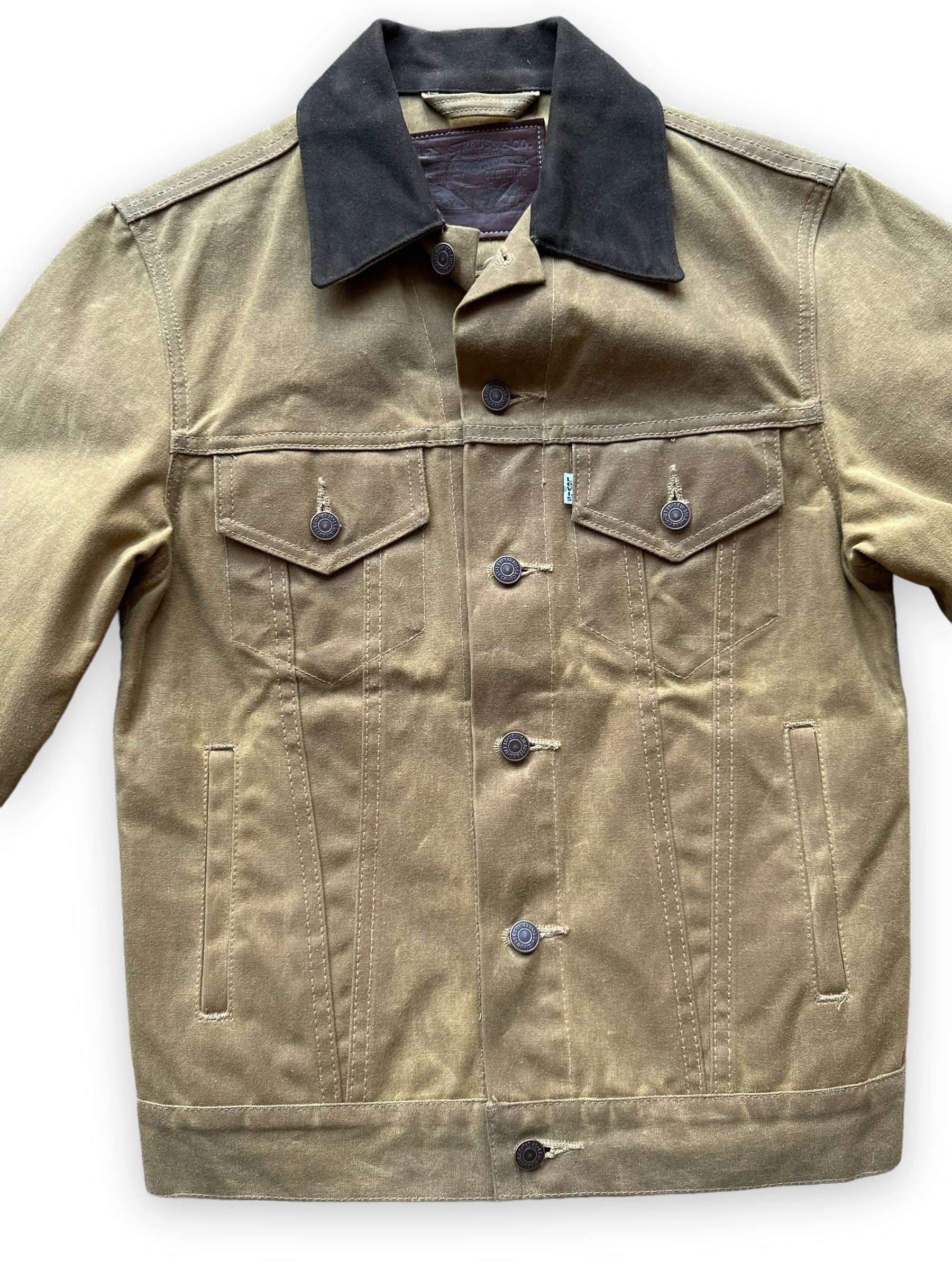 Levis X Filson Type III Trucker Tan Jacket SZ Small| Filson Levis