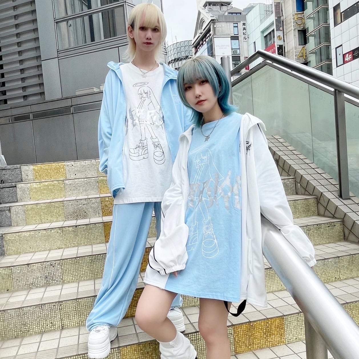 6/6 #今日のコーデ】2023年サブカル水色アイテムまとめ