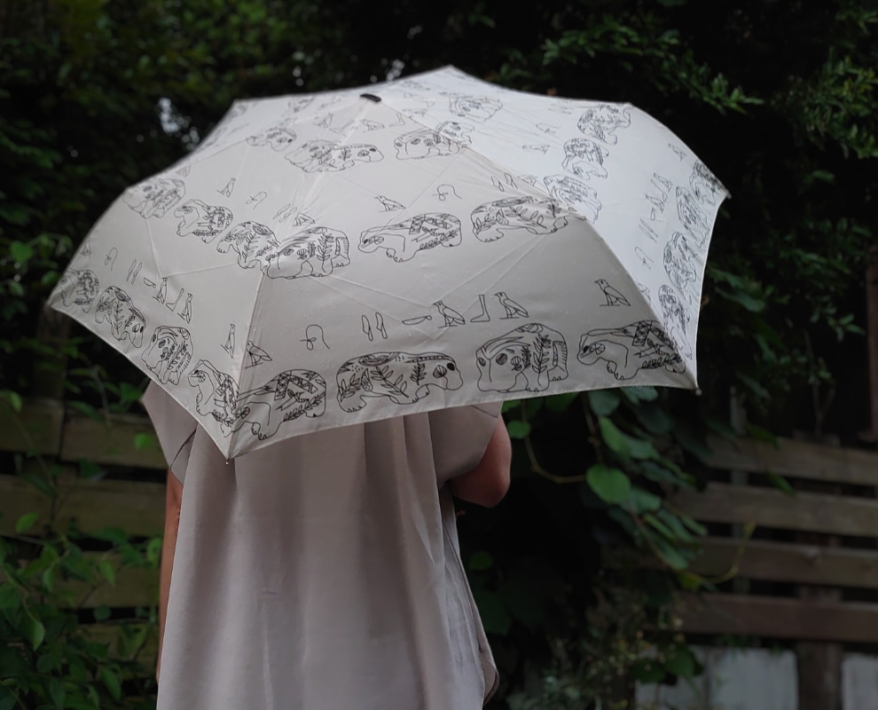 特集｜アート傘とおでかけ。これ一本でOK！晴雨兼用の便利な折り畳み傘