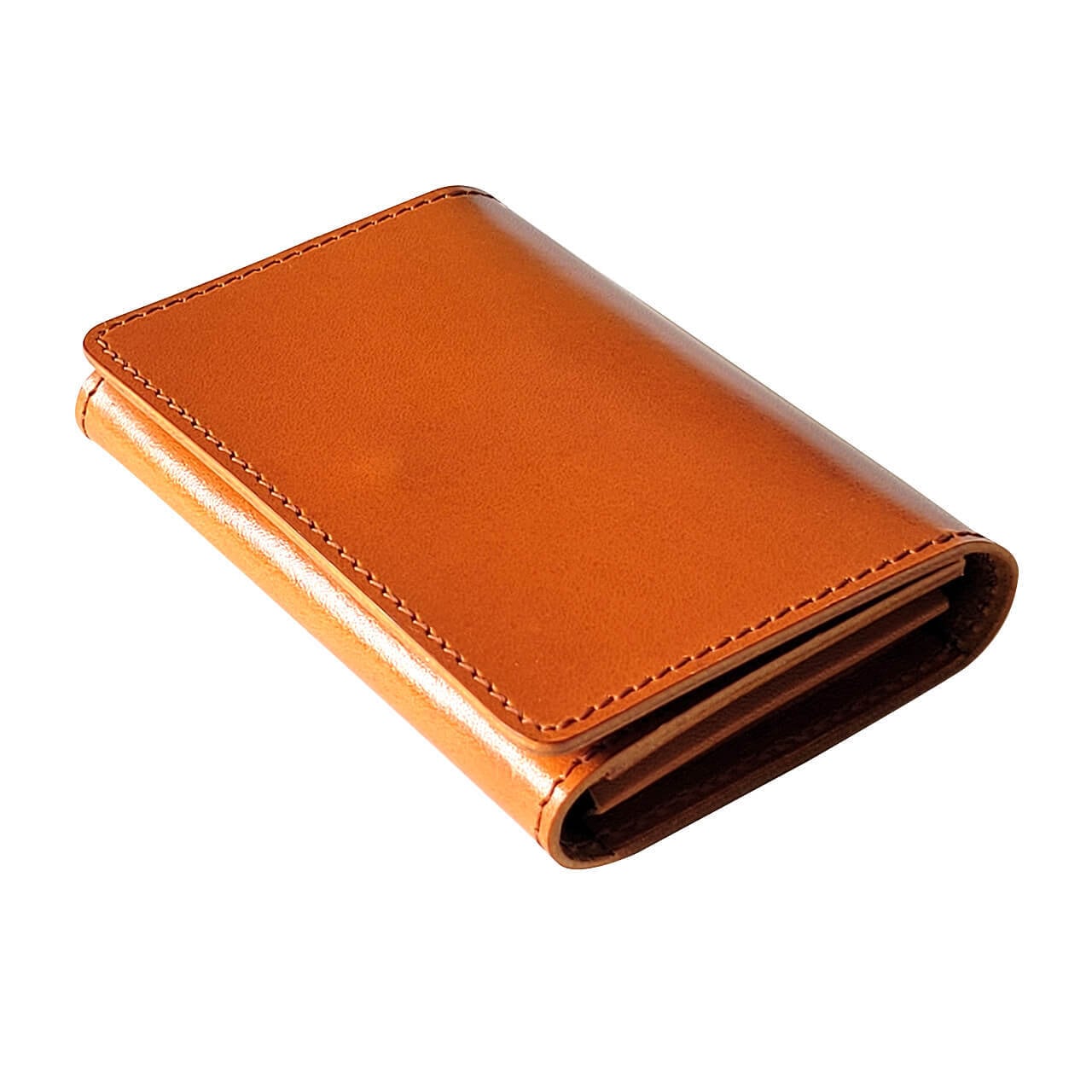 大容量名刺入れ キャメル【受注製作】 | Leather+