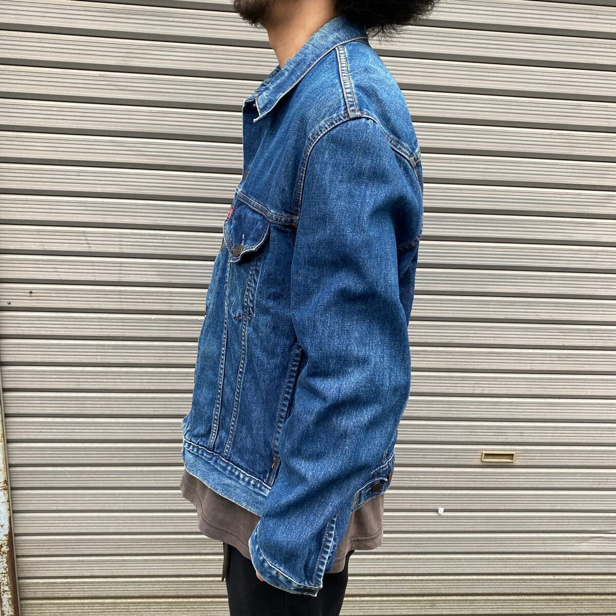 Levi's ユーロリーバイス 70550 デニムジャケット メンズL 古着