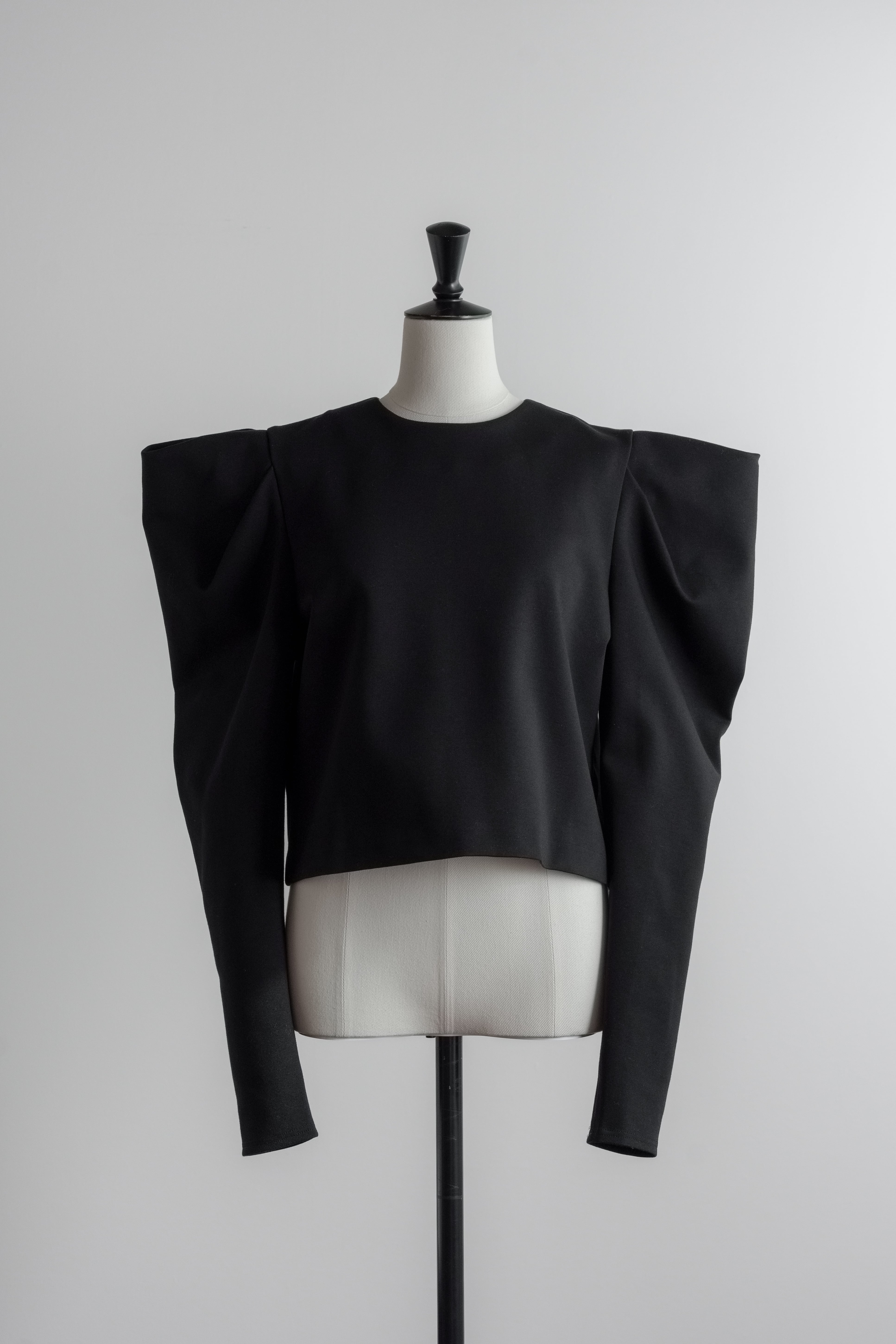 Eco Leather(合成皮革) Balloon Blouson(black)ご注文から1週間前後で