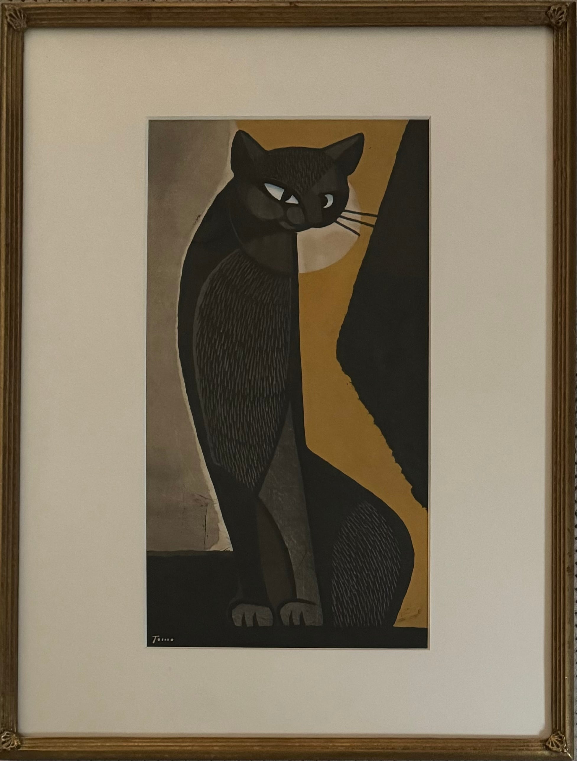 稲垣知雄 「黒猫」 | ART BASE 山田書店
