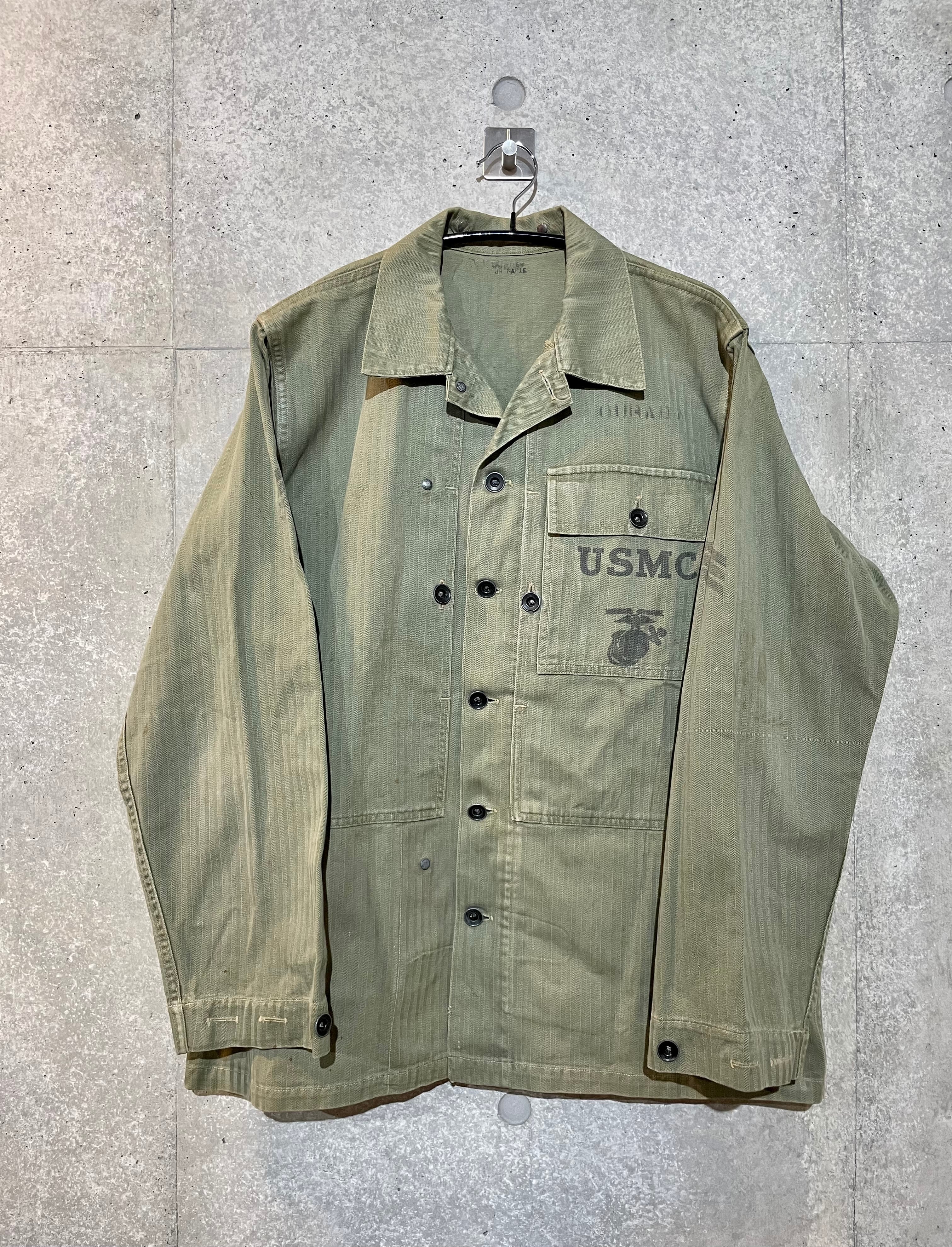 40s WW2 USMC P-44 HBT | moonbirds vintage