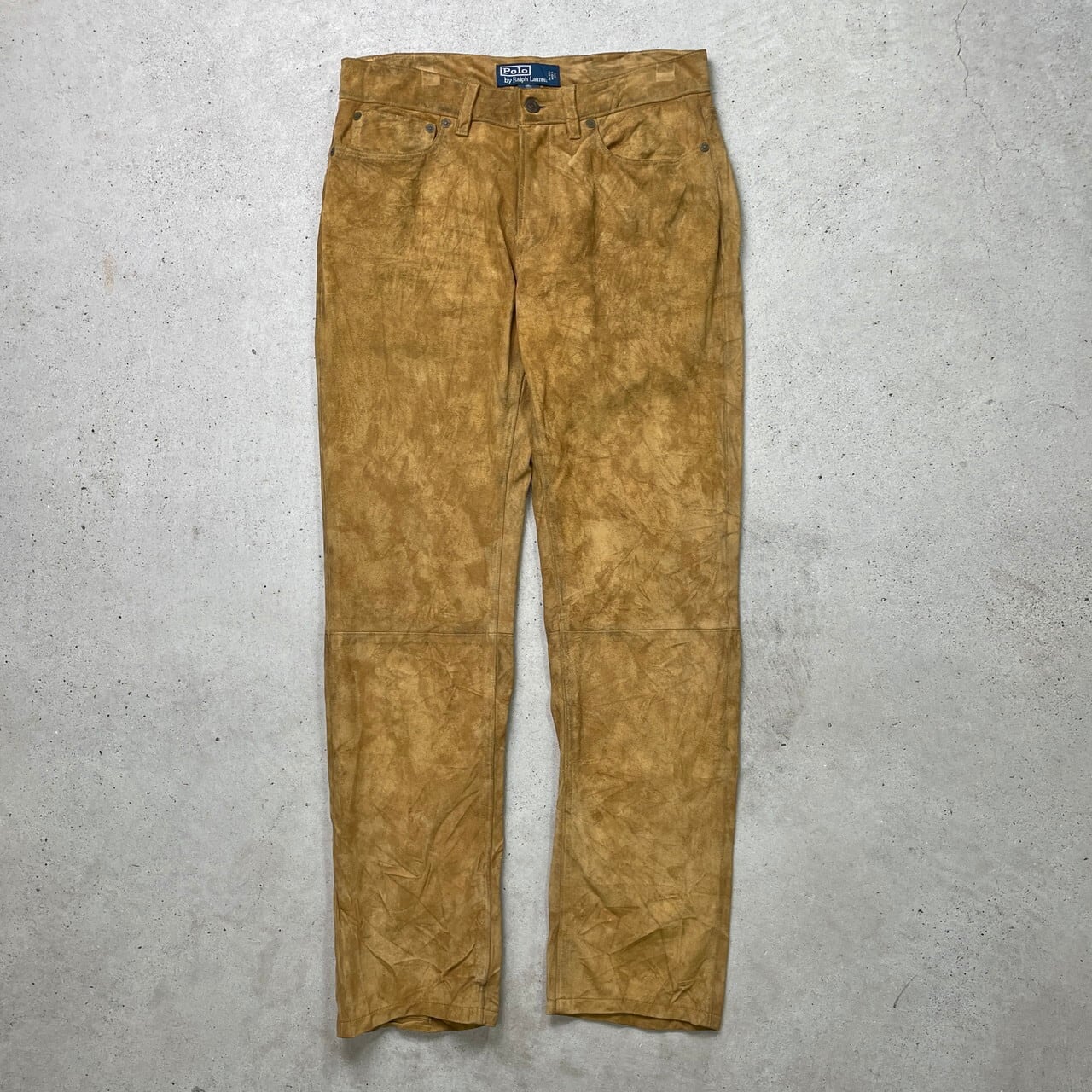 90年代 Polo by Ralph Lauren ポロバイラルフローレン スエードレザー